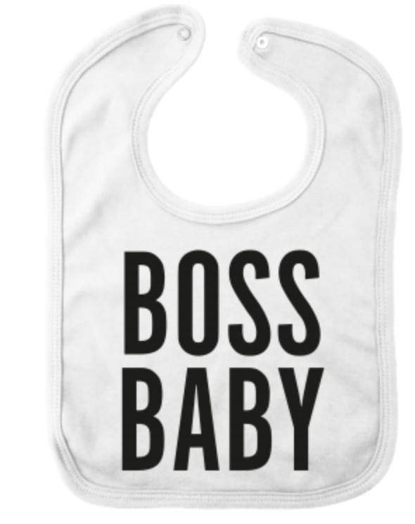 Slabbetje 'boss baby'