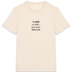 Be bold or italic but never regular - front_7