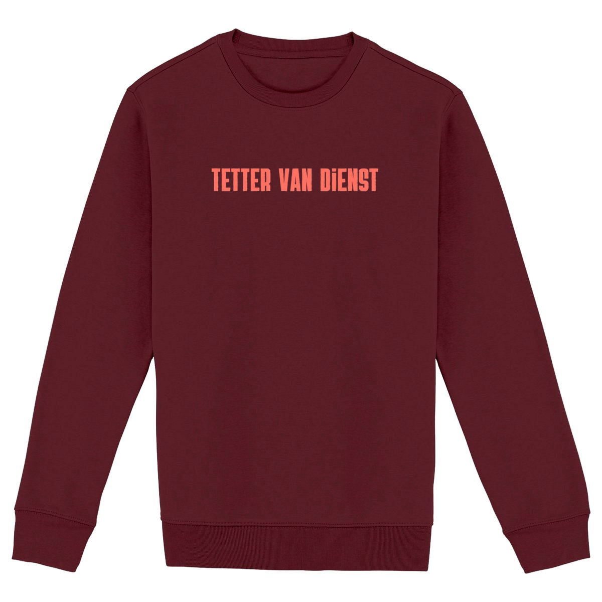Tetter van dienst  - front_burgundy