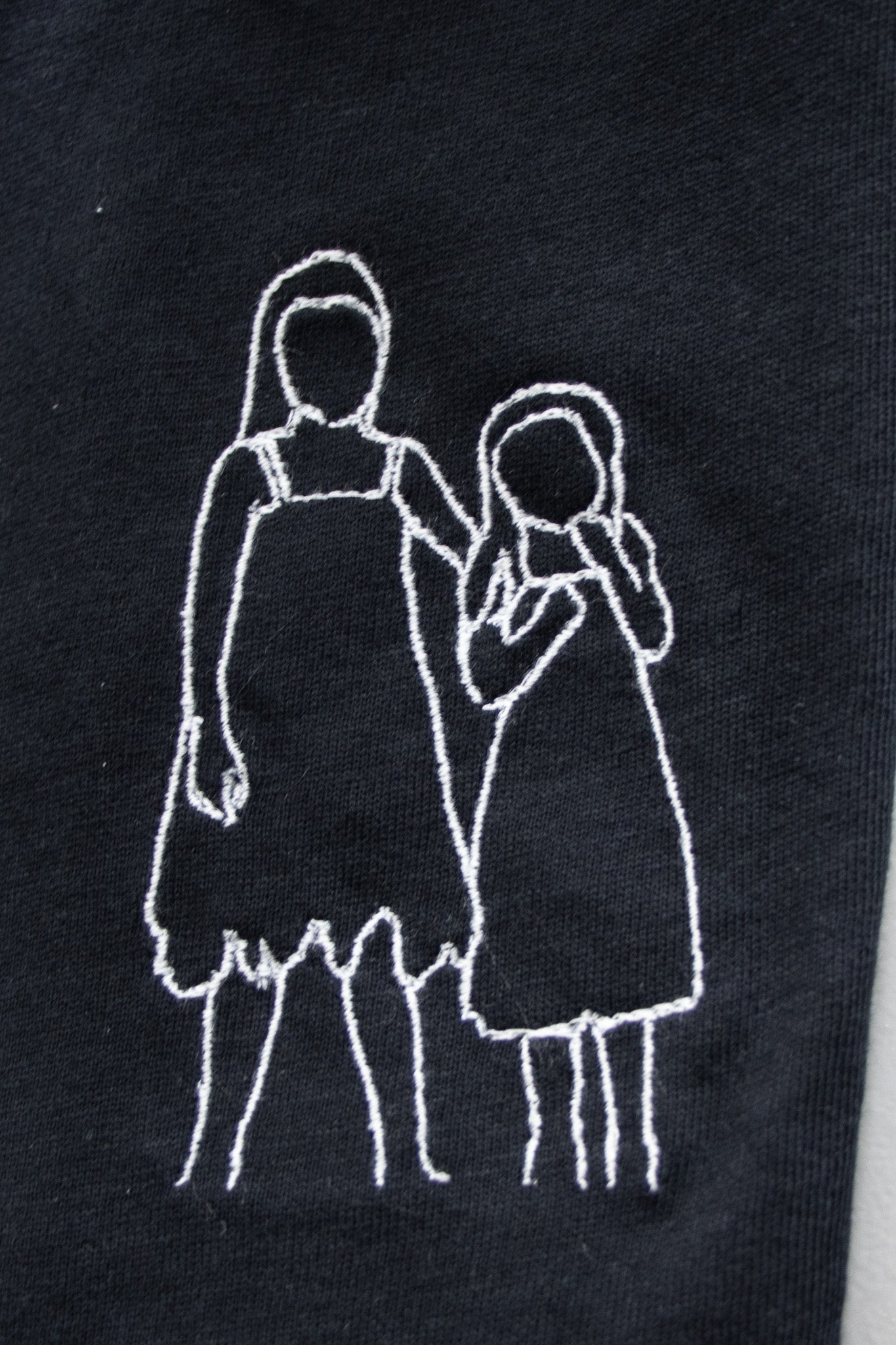 Tote bag met lijntekening